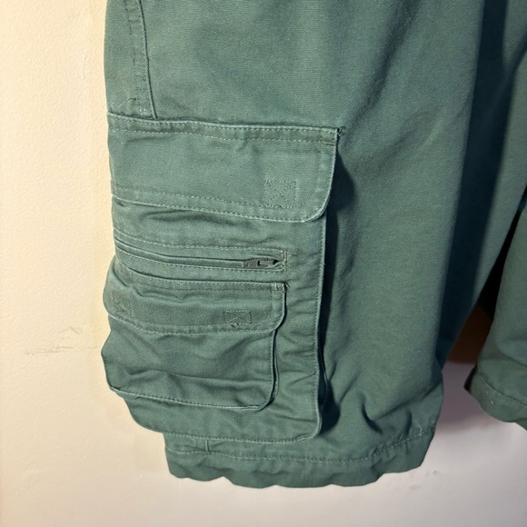 Boy Scouts of America Convertible Uniform Shorts Green Men’s 38 Relaxed Cargo - Picture 2 of 9